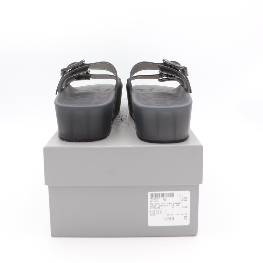 NIB Balenciaga Mallorca Platform Buckle Platform Sandals - Picture 6 of 16